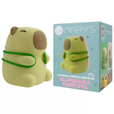 Marys Lampka nocna LED Kapibara Turysta