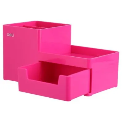 Pi�rnik na biurko prostok�t r�owy DELI EZ25140