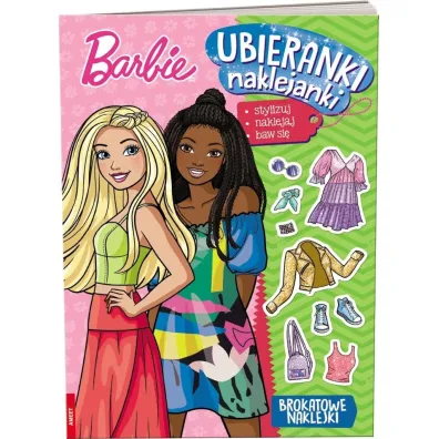 Barbie. Ubieranki naklejanki