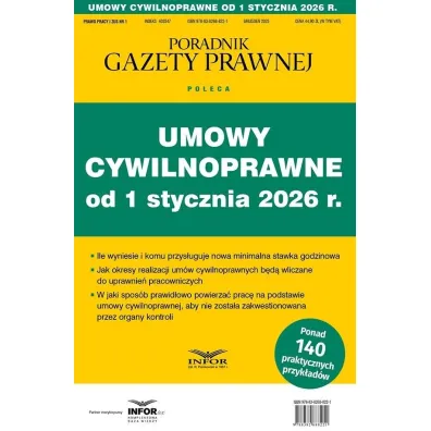 Umowy cywilnoprawne od 1 stycznia 2026
