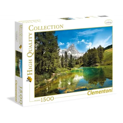 Puzzle 1500 el. High Quality Collection. Niebieskie jezioro Clementoni