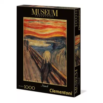 Puzzle 1000 el. Museum Collection. Munch, L'Urlo Clementoni