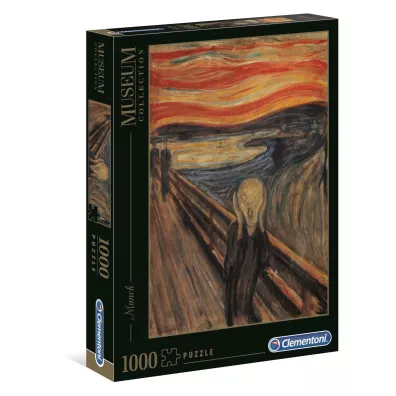 Puzzle 1000 el. Museum Collection. Munch, L'Urlo Clementoni