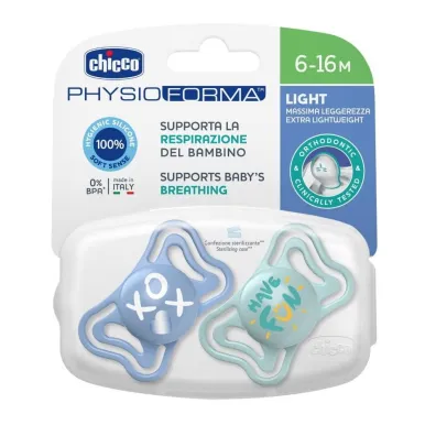 Chicco Smoczek uspokajaj�cy PhysioForma Light nieb 6-16m