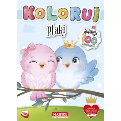 Ptaki. Koloruj