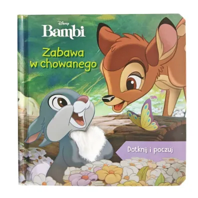 Zabawa w chowanego. Disney Bambi. Ksi��eczka sensoryczna - Ilona  Siwak