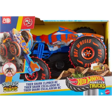 Hot Wheels. Monster Trucks R/C Tiger Shark 1:15 Mattel