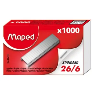 Maped Zszywki 26/6 1000 szt.