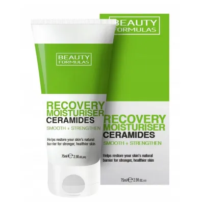 Beauty Formulas Recovery Moisturizer regeneruj�cy krem nawil�aj�cy z ceramidami 75 ml