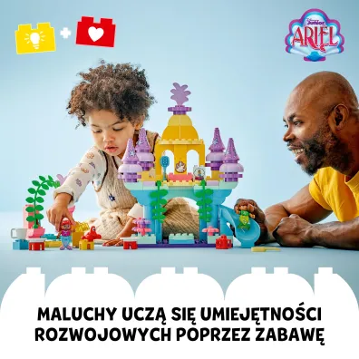 LEGO DUPLO Disney Magiczny podwodny pa�ac Arielki 10435