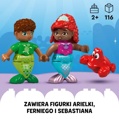 LEGO DUPLO Disney Magiczny podwodny pa�ac Arielki 10435