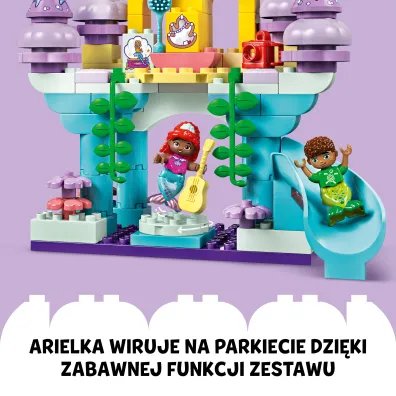 LEGO DUPLO Disney Magiczny podwodny pa�ac Arielki 10435
