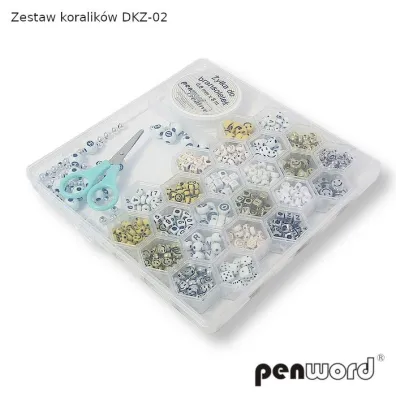 Zestaw koralik�w do nawlekania Penword