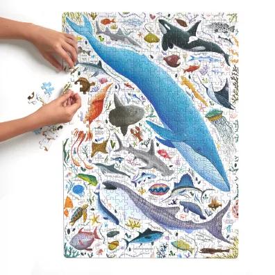 Puzzle Puzzlove CzuCzu Ryby i zwierzta wodne 500 el. Bright Junior Media