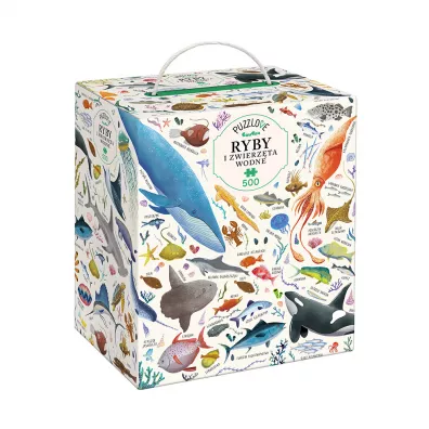 Puzzle Puzzlove CzuCzu Ryby i zwierzta wodne 500 el. Bright Junior Media