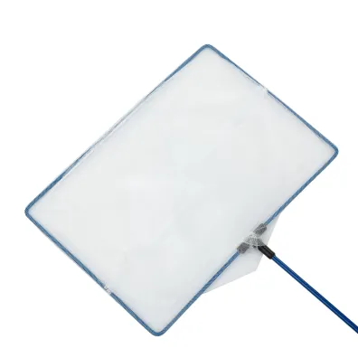 AquaNatura Siatka, do �apania ryb, niebieska, PVC+tkanina siatkowa, 26 x 18 x 60 cm