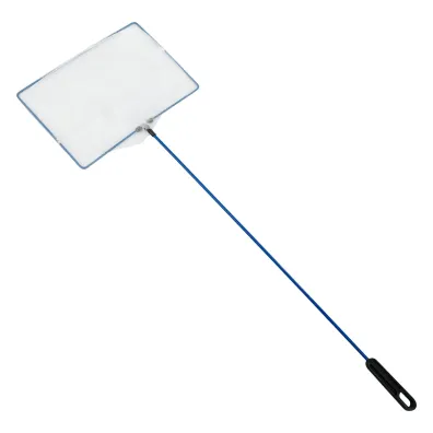 AquaNatura Siatka, do �apania ryb, niebieska, PVC+tkanina siatkowa, 26 x 18 x 60 cm