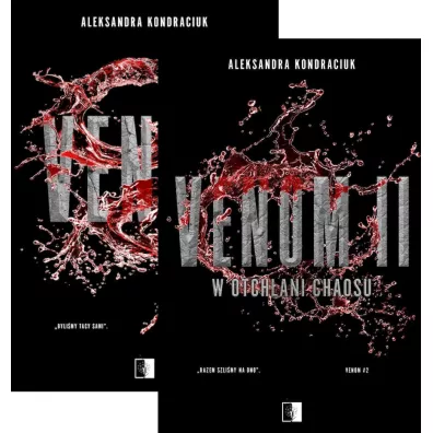 Pakiet VENOM. Tomy 1-2: VENOM, W otch�ani chaosu - Aleksandra Kondraciuk
