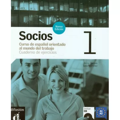 Socios 1 �wiczenia + CD LEKTORKLETT - Jaime Corpas, Lola Martinez