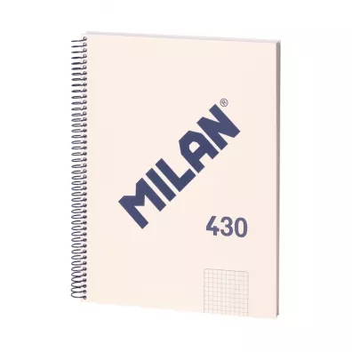 Milan Zeszyt na spirali A4 1918 kratka 80 kartek