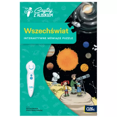 Czytaj z Albikiem. Wszechwiat. Interaktywne mwice puzzle 100 el.