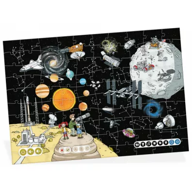 Czytaj z Albikiem. Wszechwiat. Interaktywne mwice puzzle 100 el.