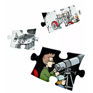 Czytaj z Albikiem. Wszechwiat. Interaktywne mwice puzzle 100 el.