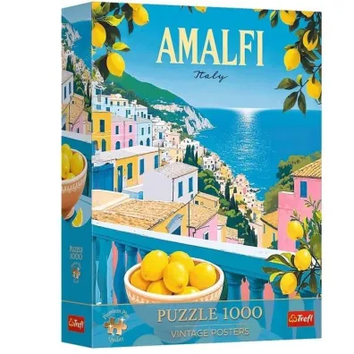 Puzzle 1000 Premium Plus Amalfi, W�ochy TREFL