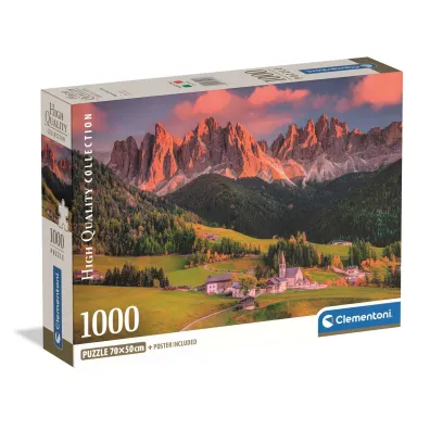 Puzzle 1000 el. Magical Dolomites Clementoni