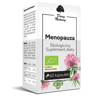 Dary Natury Kapsuki na menopauz Suplement diety 60 kaps. Bio