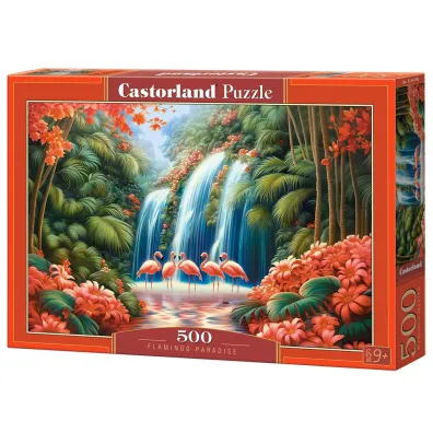 Puzzle 500 el. Flamingo Paradise CASTORLAND B-54190