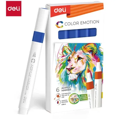 Deli Marker akrylowy blue