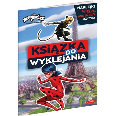Miraculous: Biedronka i Czarny Kot. Ksi��ka do wyklejania