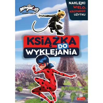 Miraculous: Biedronka i Czarny Kot. Ksi��ka do wyklejania