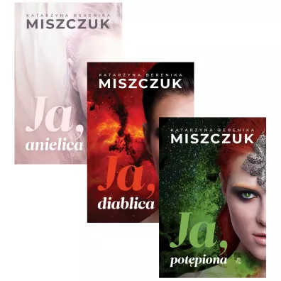 Pakiet Wiktoria Biankowska. Tomy 1-3: Ja, diablica, Ja, anielica, Ja, pot�piona - Katarzyna Berenika Miszczuk