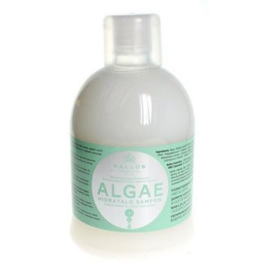 Kallos Algae Moisturizing Shampoo With Algae Extract And Olive Oil nawilżający szampon z ekstraktem algi i olejem oliwkowym do włosów suchych 1 l