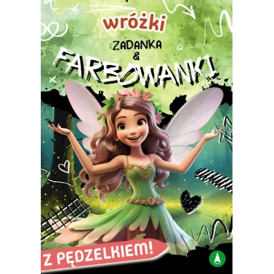 Ksi��ka edu. B5 Wr�ki. Zadanka & farbowanki  P�DZELEK SKRZAT 980775