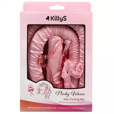 KillyS Waek do krcenia wosw ze scrunchie i klamr Pinky