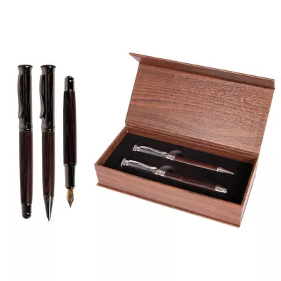 Cresco Pi�ro wieczne + d�ugopis Impressive Gift Box