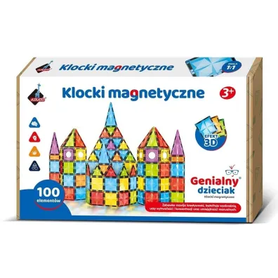 Klocki magnetyczne 100 element�w