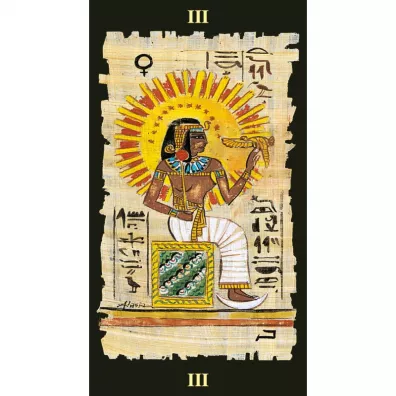 The Egyptian Kit Tarot, karty do wrenia