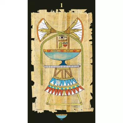 The Egyptian Kit Tarot, karty do wrenia