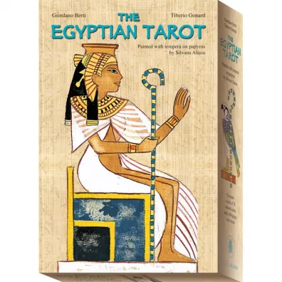 The Egyptian Kit Tarot, karty do wrenia