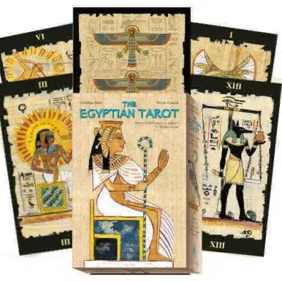 The Egyptian Kit Tarot, karty do wrenia