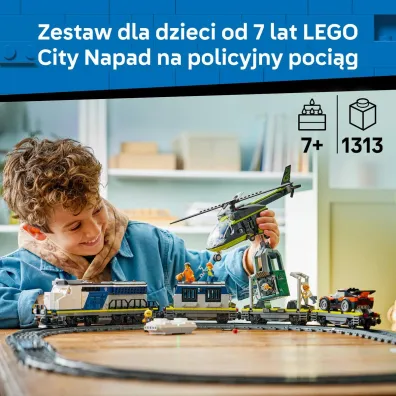 LEGO City Napad na policyjny poci�g 60508