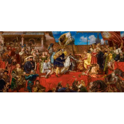 Puzzle 4000 el. The Prussian Homage Ho�d Pruski Jan Matejko Castorland