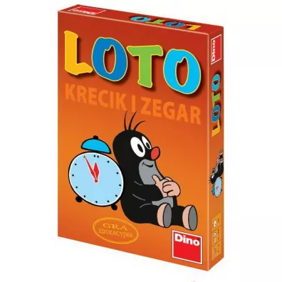 Krecik i zegar Dino Toys