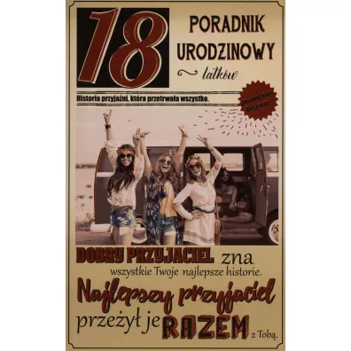 AbCard Kartka okoliczno�ciowa Urodziny 18 U13