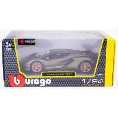 Bburago model lamborghini sian fkp 37 matt green 1:24
