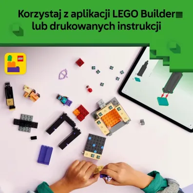 LEGO Minecraft Podr� przez portal Netheru i Kresu 21584